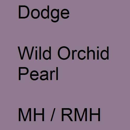 Dodge, Wild Orchid Pearl, MH / RMH.